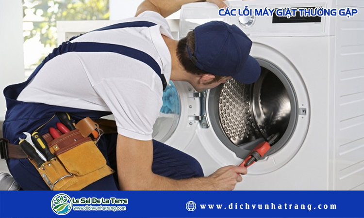 Các lỗi máy giặt thường gặp phải