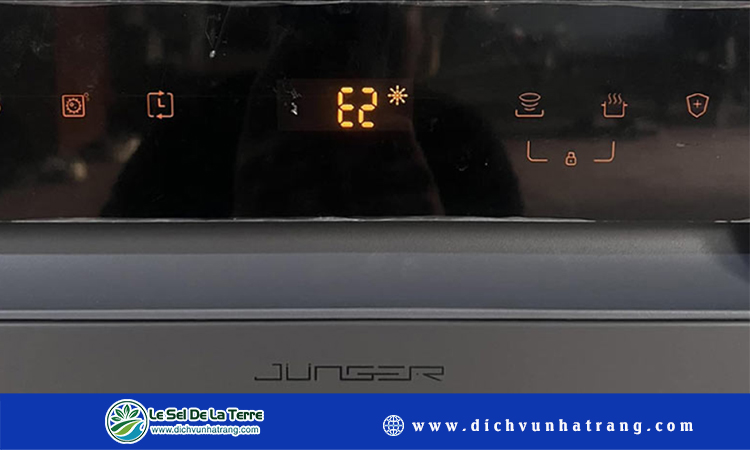 Lỗi e2 máy rửa chén junger