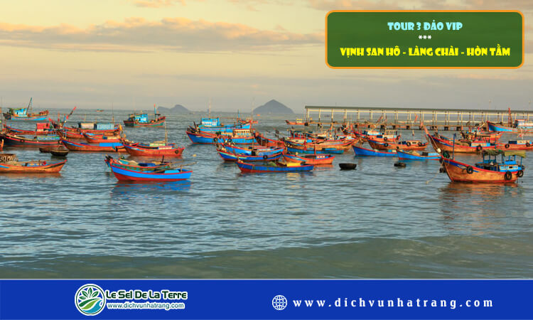 Tour 3 đảo VIP Vịnh San Hô - Làng Chài - Hòn Tằm 