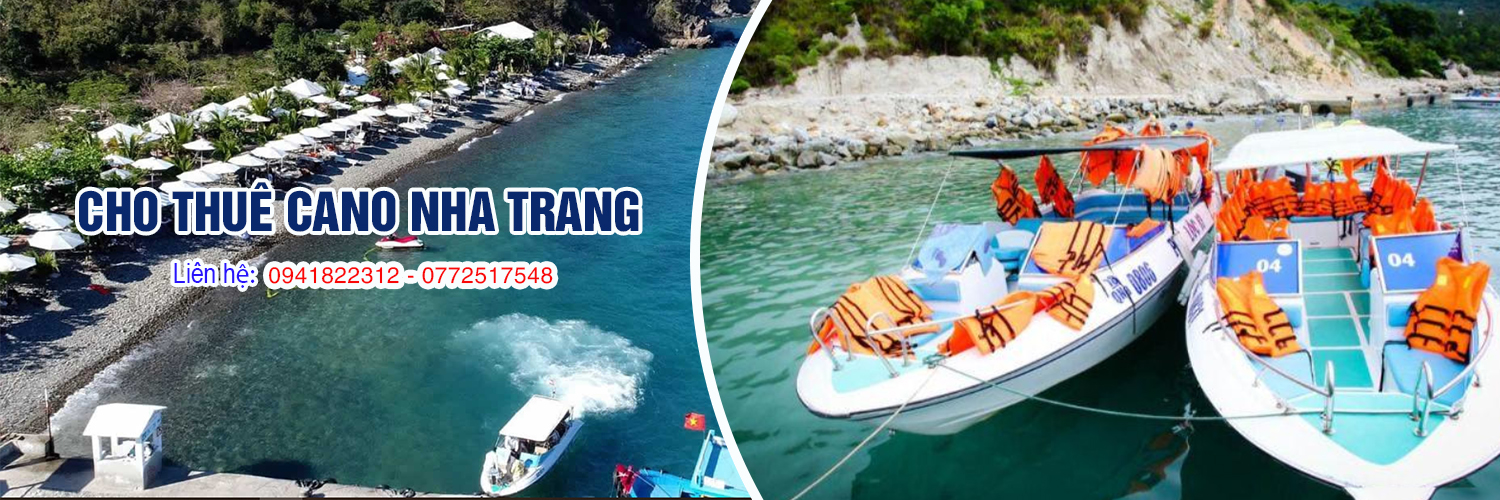 Cho thuê cano nha trang